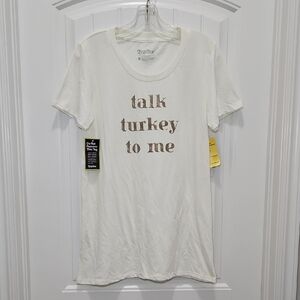 Tipsy Elves Women's 'Talk Turkey to Me' Graphic Tee